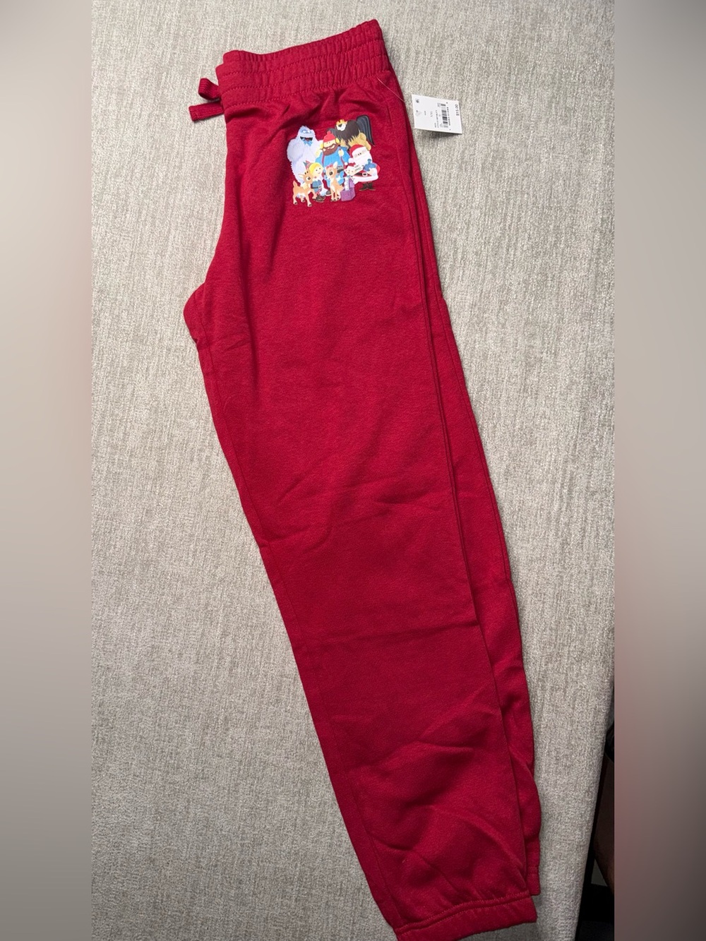 NWT Rudolph Red-Nosed Reindeer Christmas Jogger Sweatpants XXL